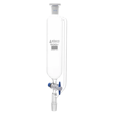 EMBUDO DE ADICION CILINDRICO 500ML   EISCO