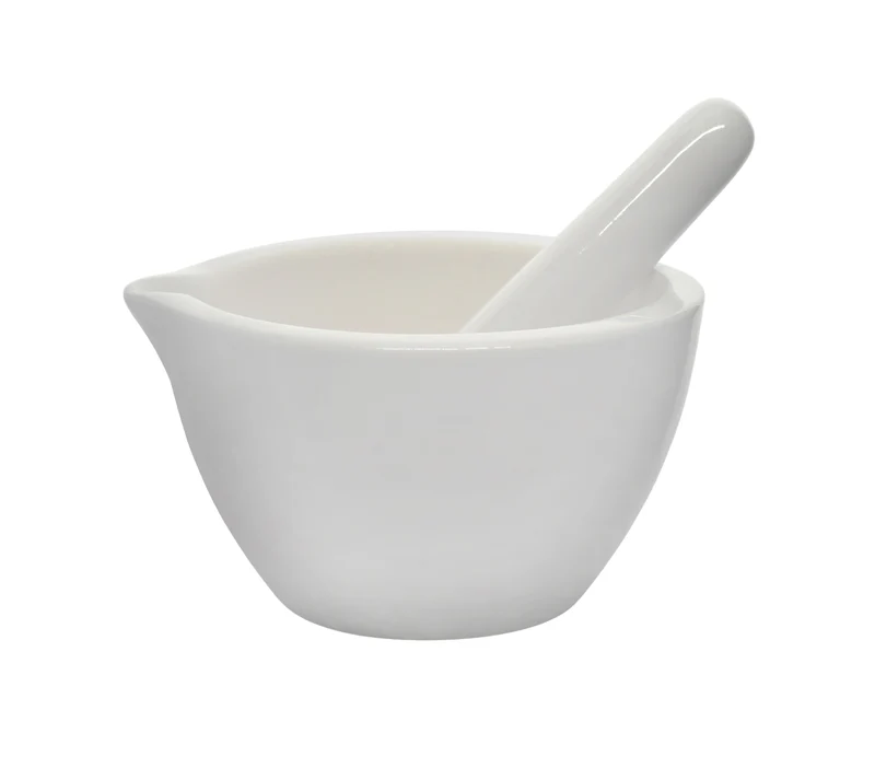 MORTERO CON MANO DE PORCELANA 150ML   EISCO