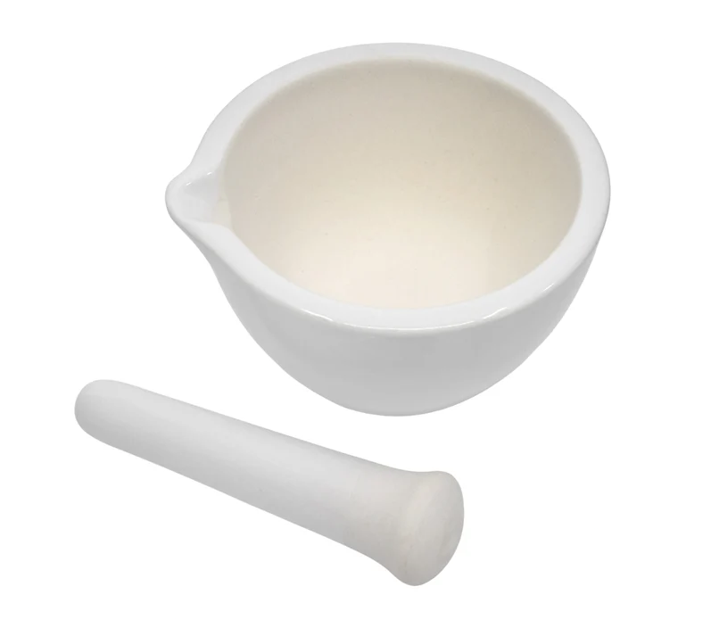 MORTERO CON MANO DE PORCELANA 275ML   EISCO