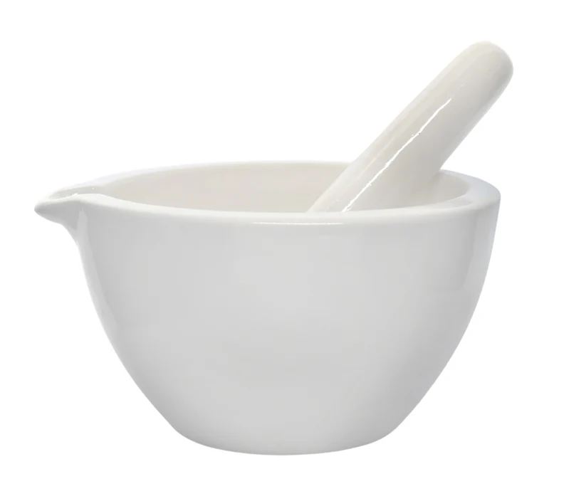 MORTERO CON MANO DE PORCELANA 900ML   EISCO