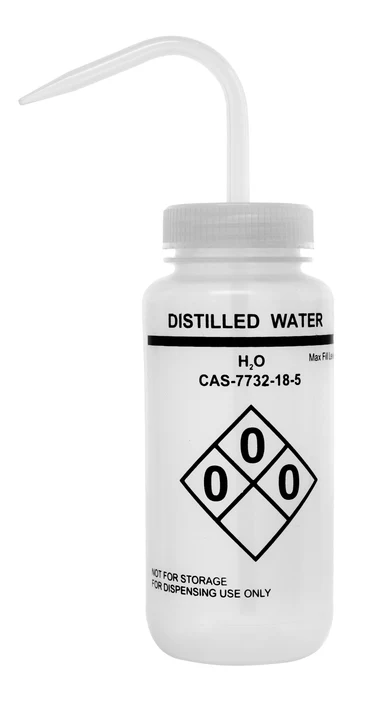 PICETA LAVADORA PARA AGUA DESTILADA 500ML   EISCO