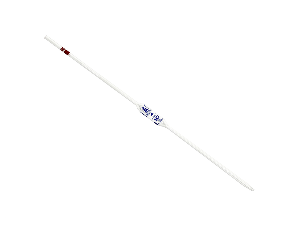 PIPETA VOLUMETRICA CLASE "A" CERTIFICADO INDIVIDUAL 10ML EISCO