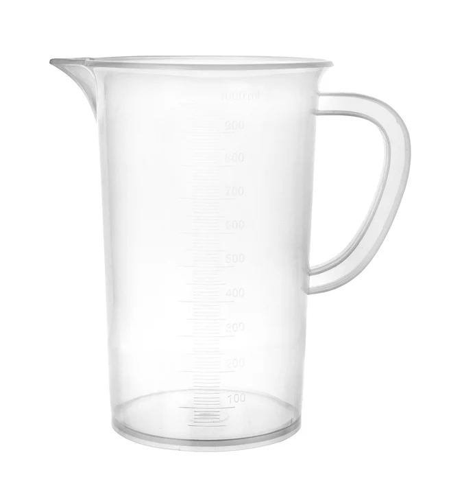 VASO GRADUADO POLIPROPILENO CON ASA FA 1LT   EISCO