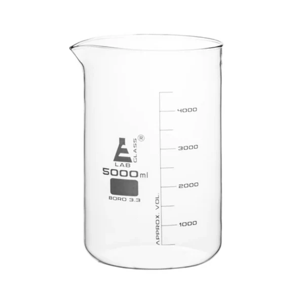 VASO PRECIPITADO DE VIDRIO  ASTM 2000ML EISCO