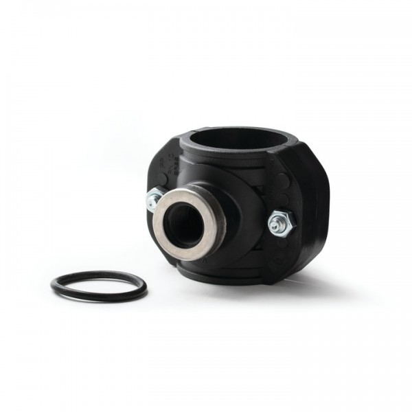 Silleta para inyector para tubería de 50 mm de diám., rosca de 1/2". HANNA