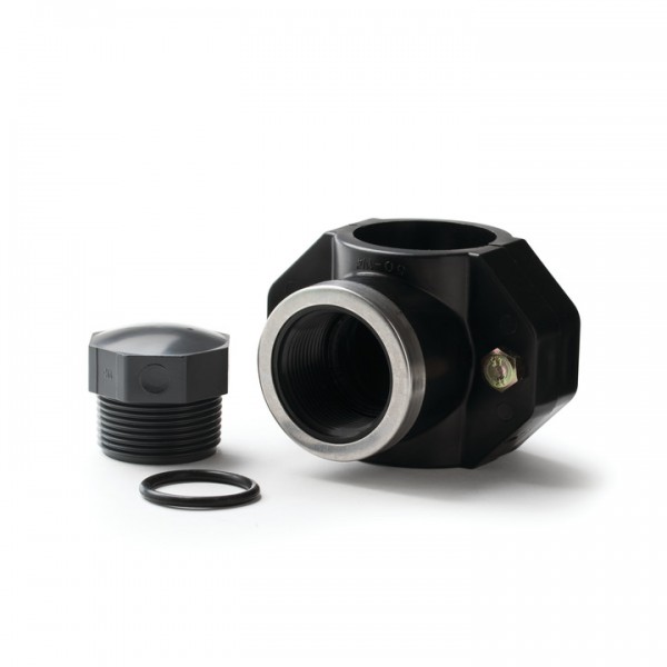 Silleta de sonda para tubería de 50 mm de diám., rosca 1-1/4". HANNA