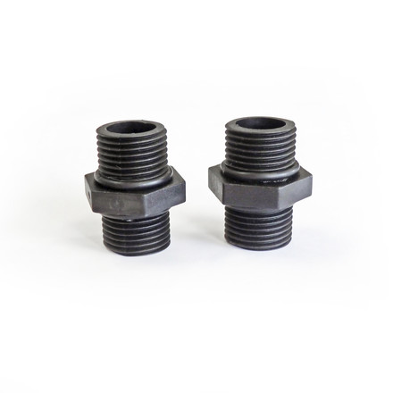 Boquilla de plástico  2x1/2” con O-rings. HANNA