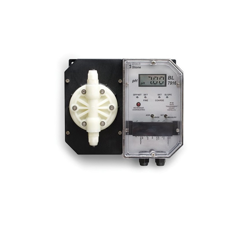 Controlador de pH y bomba, 220/240V ±15%; alimentación eléctrica?50/60Hz (40W). HANNA