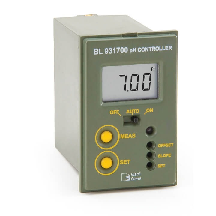 Mini controlador de pH, resolución 0.01, salida de registro 4-20 MA, 12 VCD. HANNA