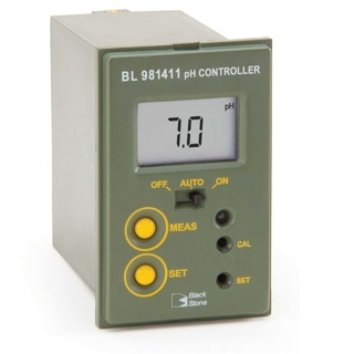 Mini controlador de pH, resolución 0.01, 12VDC. HANNA