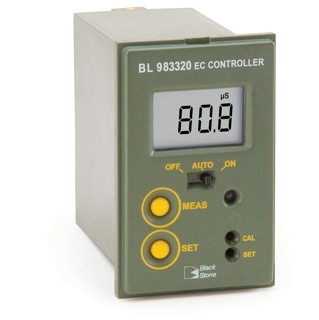 Mini controlador de conductividad, intervalo: 0 a 199.9 µS/cm, 12VCD. HANNA