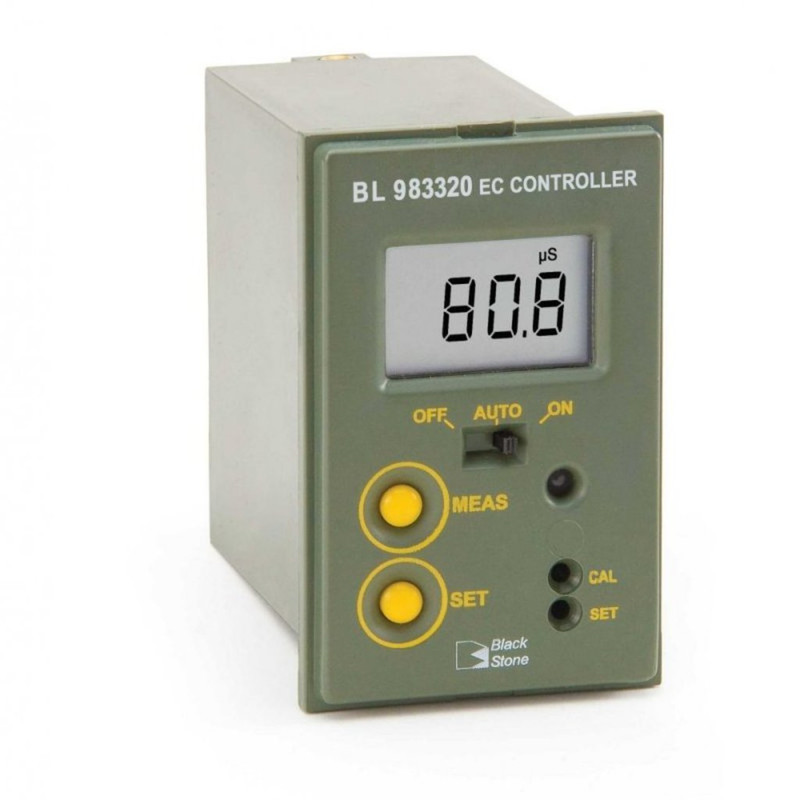 Minicontrolador de conductividad,  0.0 a 199.9 ?S/cm, salida de 4-20 mA, 115 V/230 V. HANNA