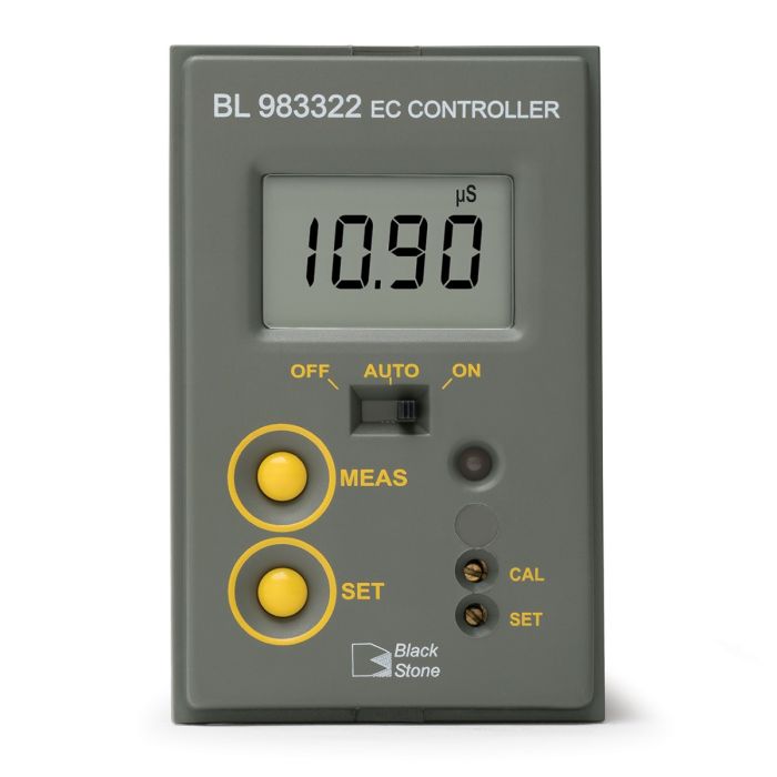 Minicontrolador de conductividad, 0.00 a 19.99 ?S/cm, salida de 4-20 mA, 115 V/230 V. HANNA