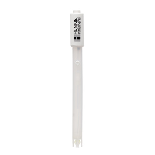 Electrodo de pH Foodcare, rellenable, con cuerpo de PVDF para productos lácteos. HANNA