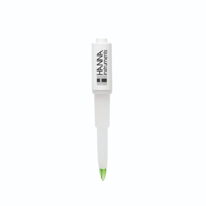 Electrodo de pH; Uso en leche, yogur, lácteos y alimentos semisólidos, conector BNC, cable de 1 m.. HANNA