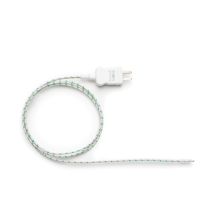 Sonda de cable de termopar tipo K con cable aislado de fibra de vidrio de 10 m y sensor expuesto. HANNA