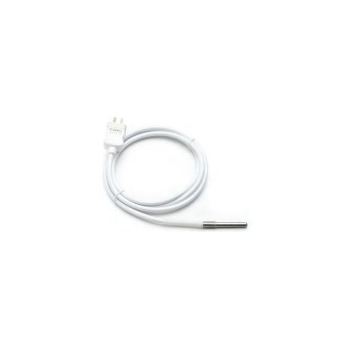 Sonda de acero inoxidable de termopar tipo K con cable aislado de poliuretano de 1 m. HANNA