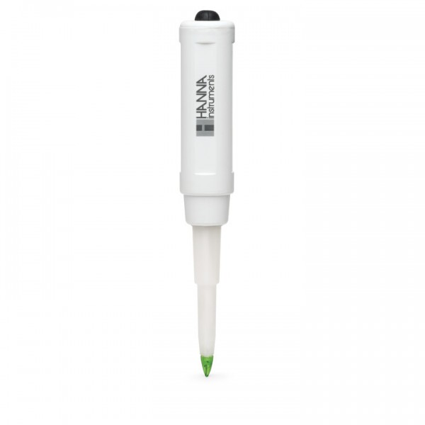 Electrodo de pH inteligente, punta cónica, para alimentos, vidrio LT , unión abierta, 5 m. de cable. HANNA