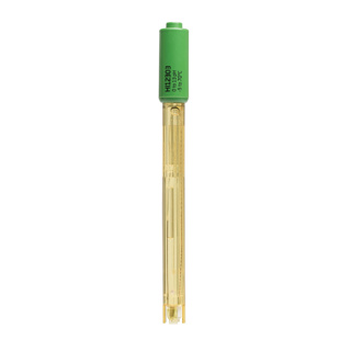 Electrodo de pH relleno de gel con cuerpo de PEI y conector DIN rápido. HANNA