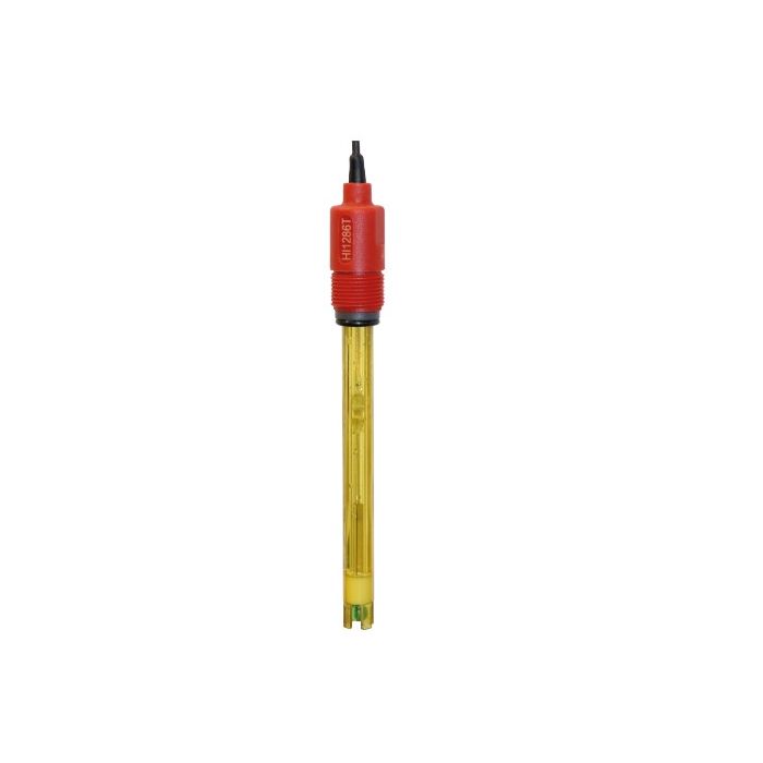Electrodo de pH, cuerpo de plástico, unión doble, cuerpo de 120 mm,, conector BNC, cabezal PG13.5. HANNA