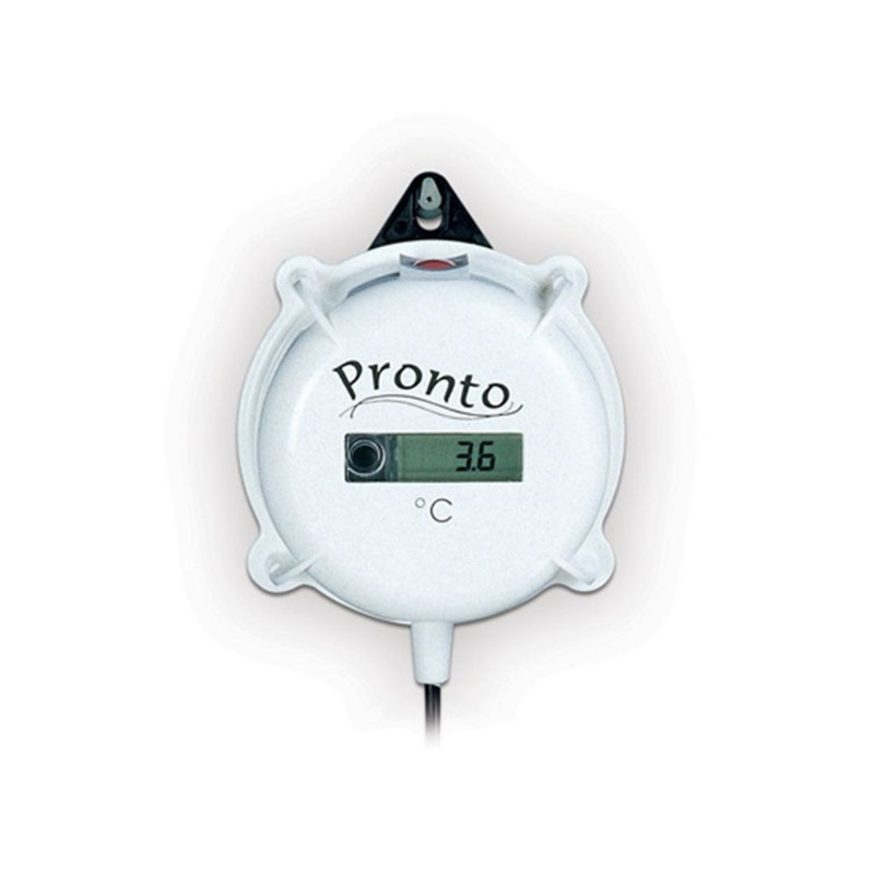 Termómetro de presición de montaje en pared; resolución: 0.1 °C Intervalo: 50.0 a 150.0 °C. HANNA