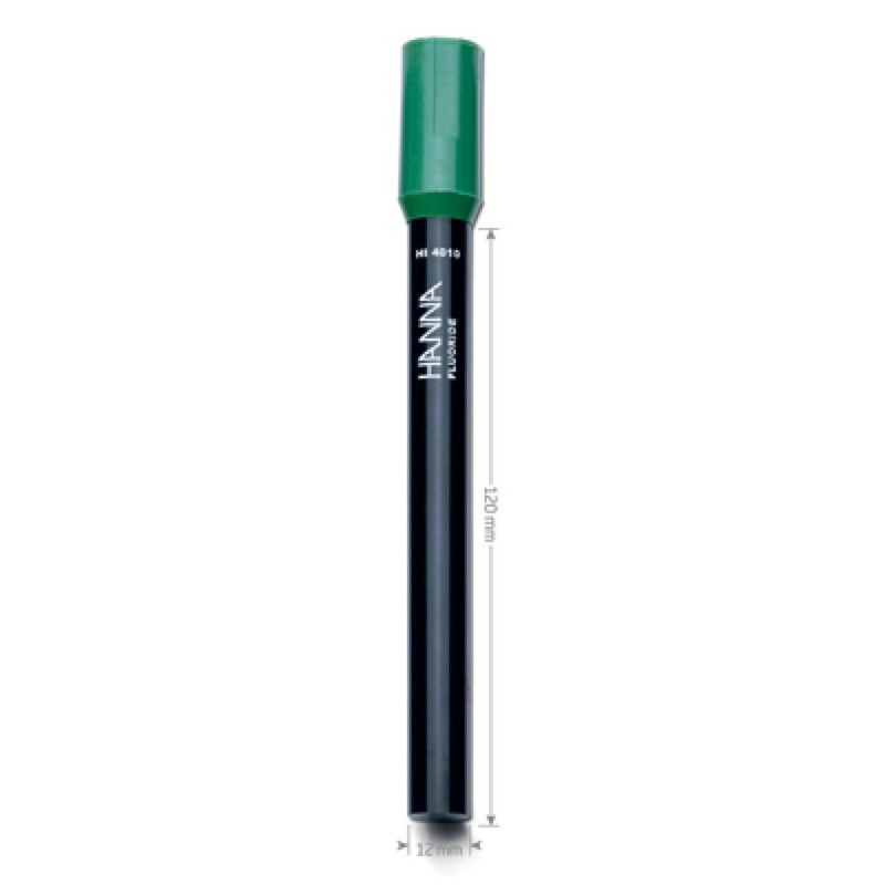 Electrodo de ion selectivo de media celda de fluoruro, de estado sólido. HANNA