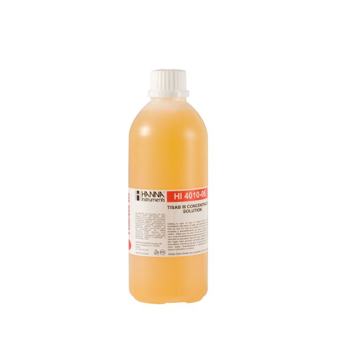Concentrado TISAB III para ISE de fluoruro. HANNA