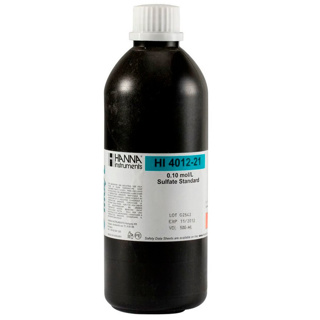 Estandar ISE de sufato 0.1M (500 mL). HANNA