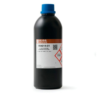 Estándar 0.1M para ISE de potasio (500 mL). HANNA