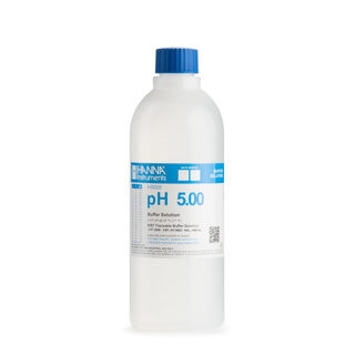 Solución técnica de calibración pH 5.00 " 25 °C, 1 L. HANNA