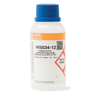 Solución CE  80,000 µS/cm " 25°C, 120 mL. HANNA