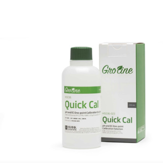 Solución GroLine de calibración rápida  para calibración en un punto de pH/CE, 230 mL. HANNA