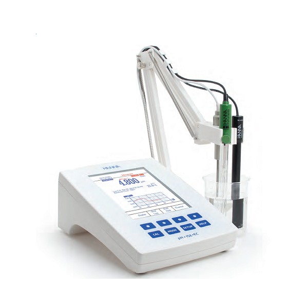 Medidor grado investigación de pH/ISE/ORP con CAL Check™, 230. HANNA