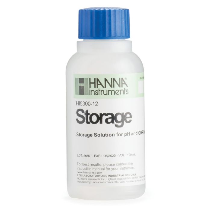 Solución de almacenamiento de electrodos, 120 mL. HANNA