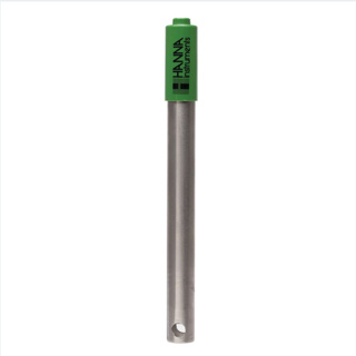 Electrodo de pH con cuerpo de titanio para baños de platinado, con conector DIN rápido. HANNA