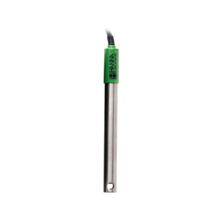 Electrodo de pH con cuerpo de titanio y baño de galvanoplastia con conector DIN de conexión rápida y cable de 2 metros (6’6’’). HANNA