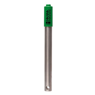 Electrodo de pH con cuerpo de titanio para baños de platinado, con conector DIN. HANNA