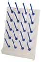ESCURRIDOR DE PLASTICO PARA 20 PZAS EISCO
