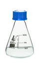 MATRAZ ERLENMEYER CON TAPA ROSCA 125ML EISCO