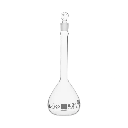 MATRAZ VOLUMETRICO CLASE "A" TAPON VIDRIO 100ML   EISCO