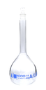 MATRAZ VOLUMETRICO CLASE "A" TAPON VIDRIO 1LT   EISCO