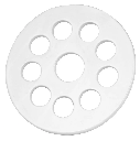 PLACA DE PORCELANA PARA DESECADOR 25CM EISCO