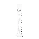 PROBETA GRADUADA VIDRIO 1000ML CLASE "A" BLANCA EISCO