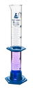 PROBETA GRADUADA VIDRIO BASE PLASTICO 50ML   EISCO