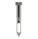 Cuchilla de acero inoxidable para medidor de ph para carne compaltible con HI981045 y HI9810452. HANNA