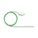 Sonda de cable de termopar tipo K con cable de PTFE de 5 m - sensor de cable expuesto. HANNA
