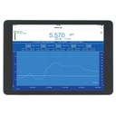 HALO - micro electrodo de pH, rellenable, sin temperatura, con tecnología Bluetooth® inteligente.. HANNA