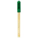 Electrodo combinado de pH con cuerpo de PEI, doble unión, rellenable, DIN, cable de 1 m. HANNA