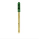 Electrodo de pH con cuerpo de PEI y referencia de calomel con conector BNC. HANNA
