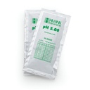 Sobres de solución técnica de calibración pH 5.00 " 25 °C, (25 x 20mL). HANNA